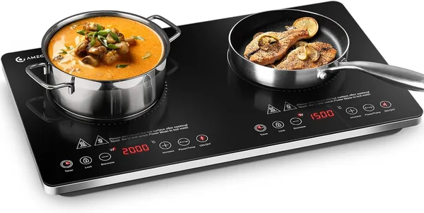 AMZCHEF Doppel-Induktion 3500W